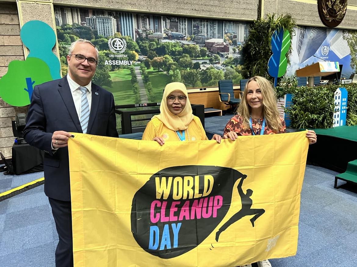 聯合國成員支持世界環境清潔日(World Cleanup Day)正式列入聯合國官方日曆