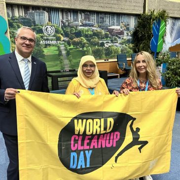 聯合國成員支持世界環境清潔日(World Cleanup Day)正式列入聯合國官方日曆